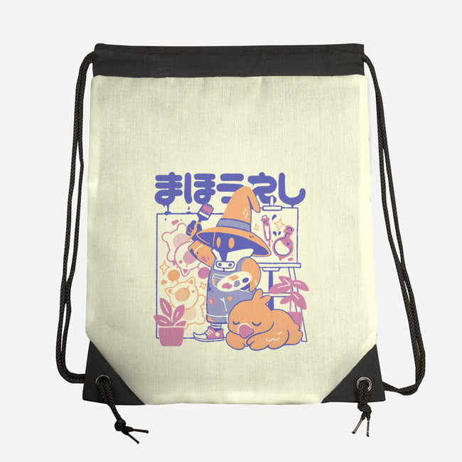 Artsy Mage-None-Drawstring-Bag-Arigatees