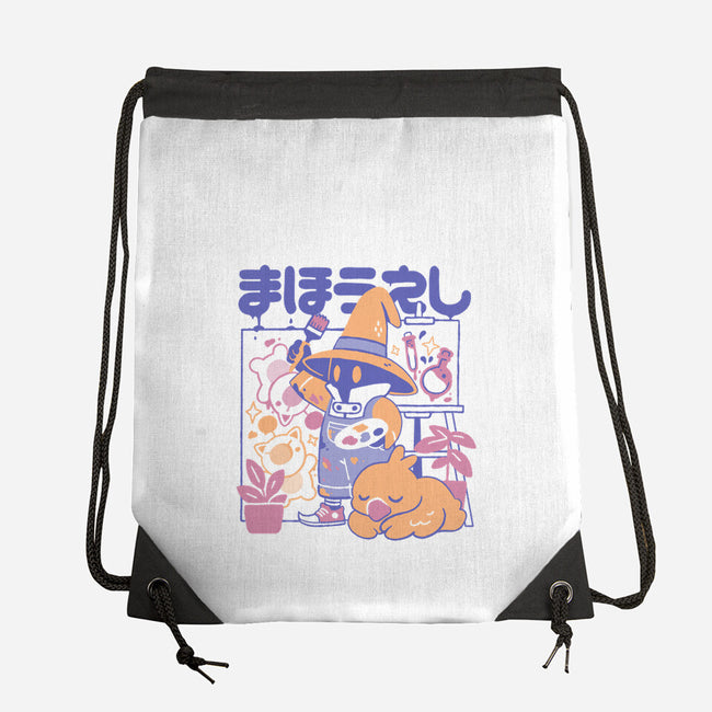 Artsy Mage-None-Drawstring-Bag-Arigatees