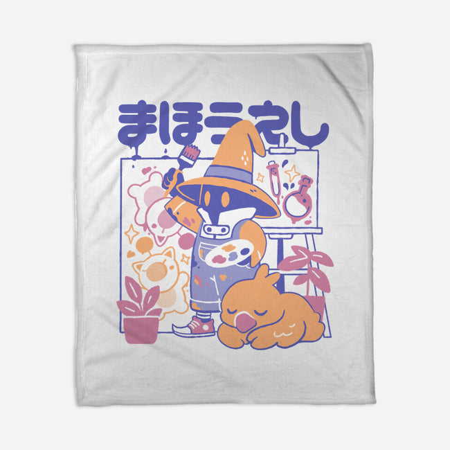 Artsy Mage-None-Fleece-Blanket-Arigatees