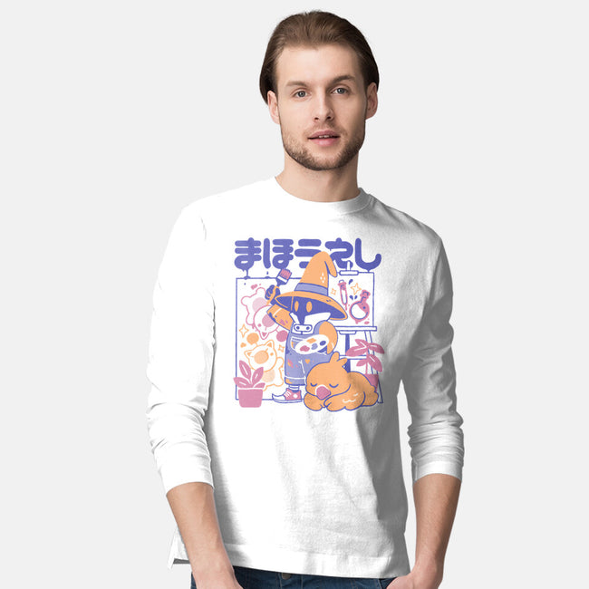 Artsy Mage-Mens-Long Sleeved-Tee-Arigatees
