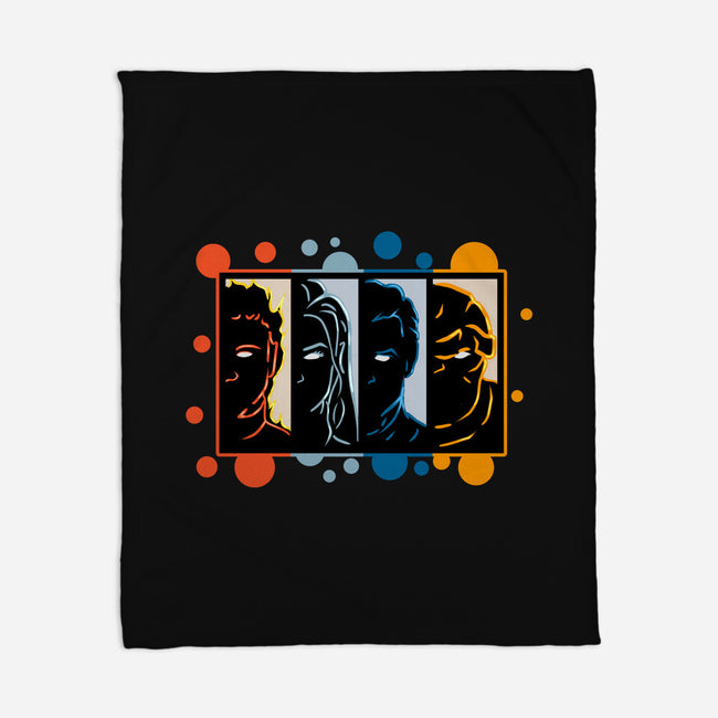 Four Faces-None-Fleece-Blanket-nickzzarto