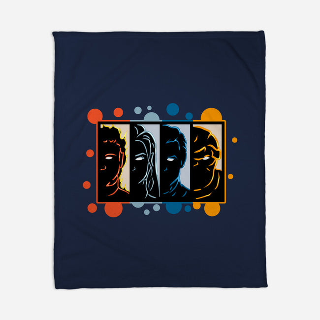 Four Faces-None-Fleece-Blanket-nickzzarto