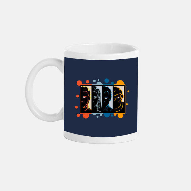 Four Faces-None-Mug-Drinkware-nickzzarto
