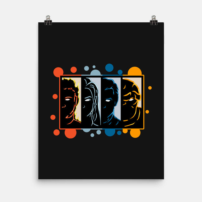 Four Faces-None-Matte-Poster-nickzzarto