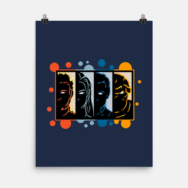 Four Faces-None-Matte-Poster-nickzzarto