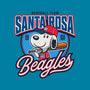 Santa Rosa Sluggers-None-Adjustable Tote-Bag-Popnotic