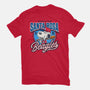 Santa Rosa Sluggers-Womens-Basic-Tee-Popnotic