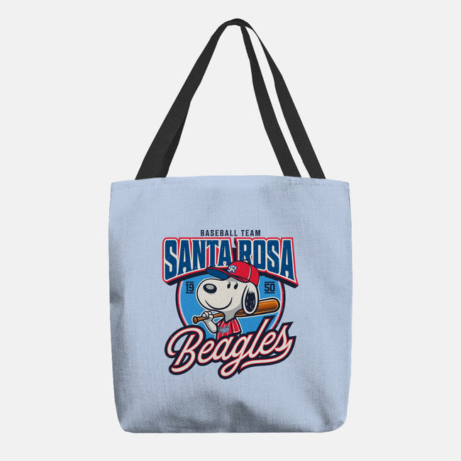 Santa Rosa Sluggers-None-Basic Tote-Bag-Popnotic