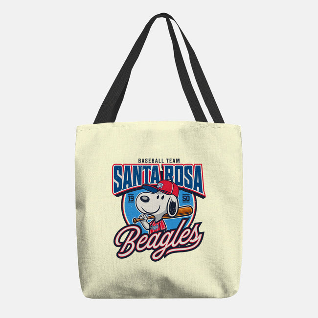 Santa Rosa Sluggers-None-Basic Tote-Bag-Popnotic