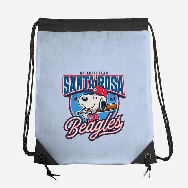 Santa Rosa Sluggers-None-Drawstring-Bag-Popnotic