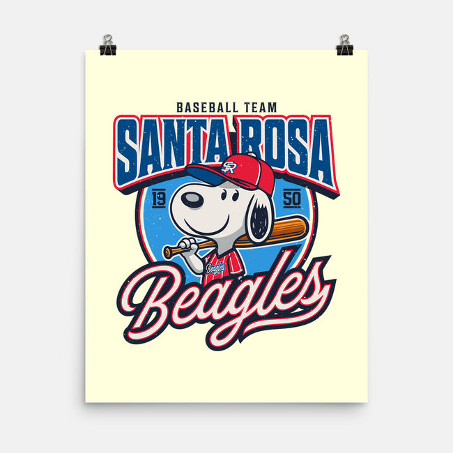 Santa Rosa Sluggers-None-Matte-Poster-Popnotic