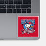Santa Rosa Sluggers-None-Glossy-Sticker-Popnotic