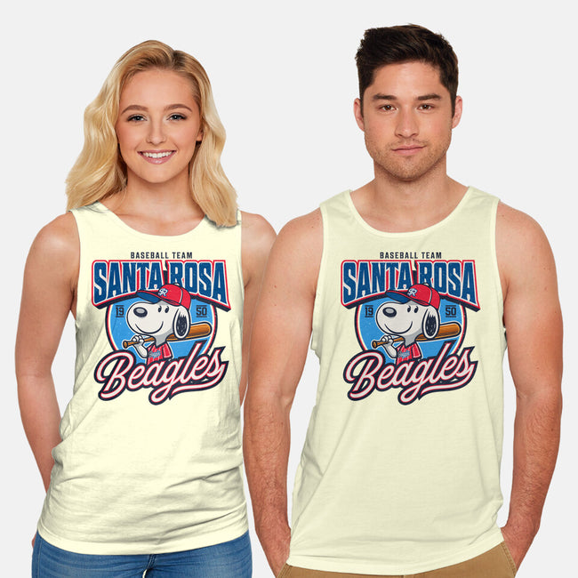 Santa Rosa Sluggers-Unisex-Basic-Tank-Popnotic