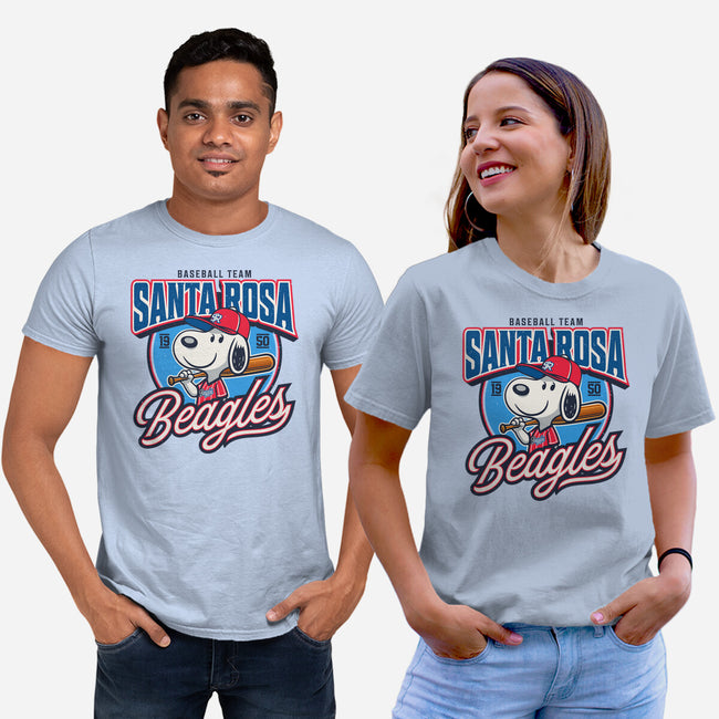 Santa Rosa Sluggers-Unisex-Basic-Tee-Popnotic