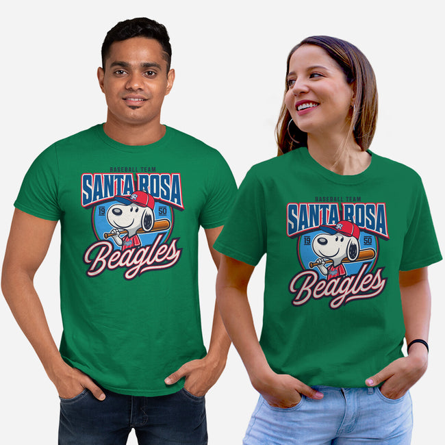 Santa Rosa Sluggers-Unisex-Basic-Tee-Popnotic