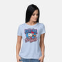 Santa Rosa Sluggers-Womens-Basic-Tee-Popnotic