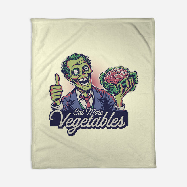 Eat More Vegetables-None-Fleece-Blanket-Popnotic
