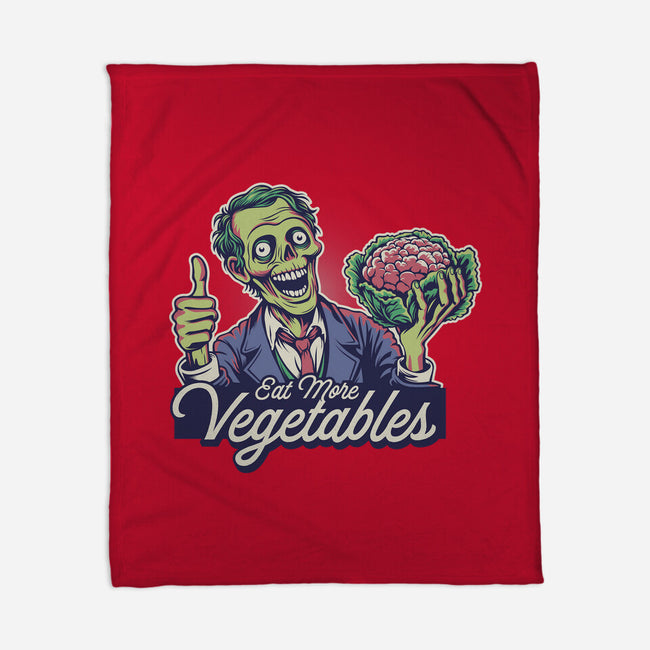 Eat More Vegetables-None-Fleece-Blanket-Popnotic