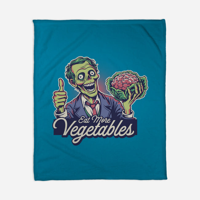 Eat More Vegetables-None-Fleece-Blanket-Popnotic