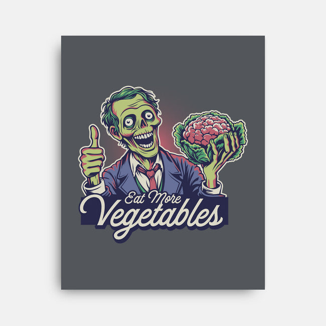 Eat More Vegetables-None-Stretched-Canvas-Popnotic