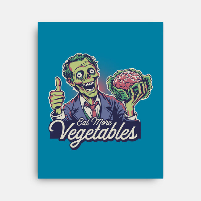 Eat More Vegetables-None-Stretched-Canvas-Popnotic