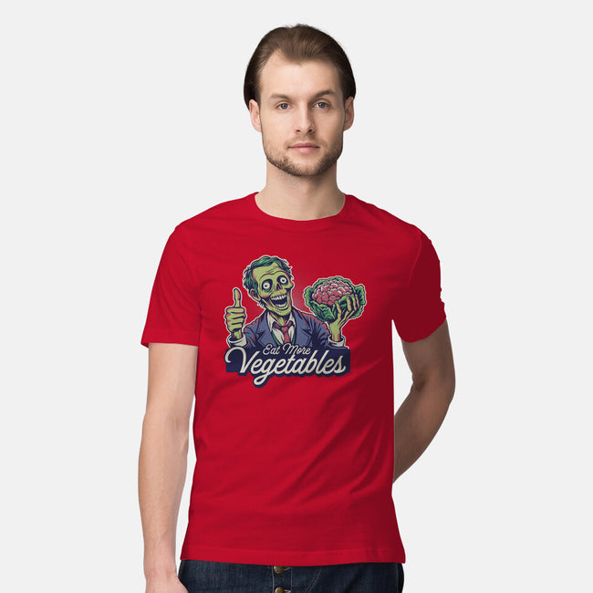 Eat More Vegetables-Mens-Premium-Tee-Popnotic