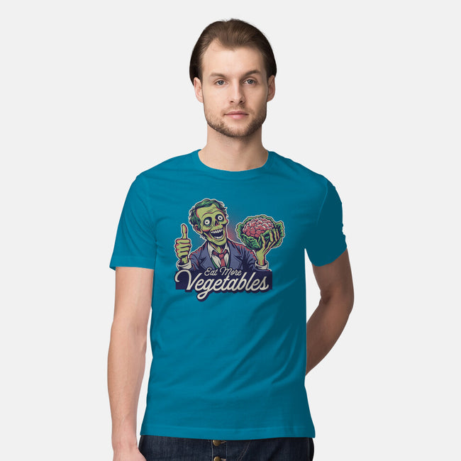 Eat More Vegetables-Mens-Premium-Tee-Popnotic
