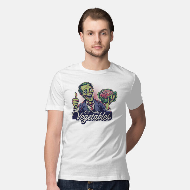 Eat More Vegetables-Mens-Premium-Tee-Popnotic