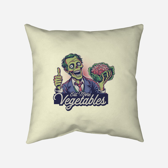 Eat More Vegetables-None-Removable Cover w Insert-Throw Pillow-Popnotic