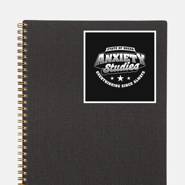Anxiety Studies University-None-Glossy-Sticker-Studio Mootant