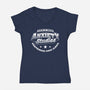 Anxiety Studies University-Womens-V-Neck-Tee-Studio Mootant