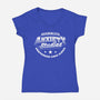 Anxiety Studies University-Womens-V-Neck-Tee-Studio Mootant