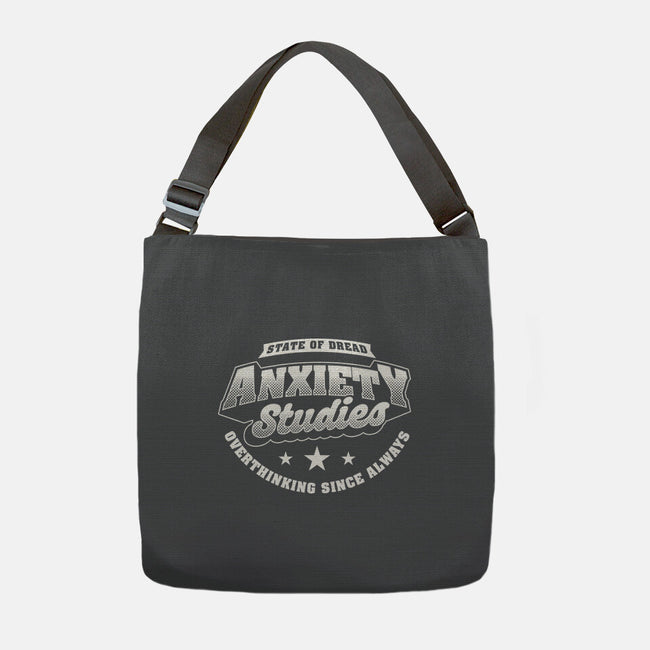 Anxiety Studies University-None-Adjustable Tote-Bag-Studio Mootant