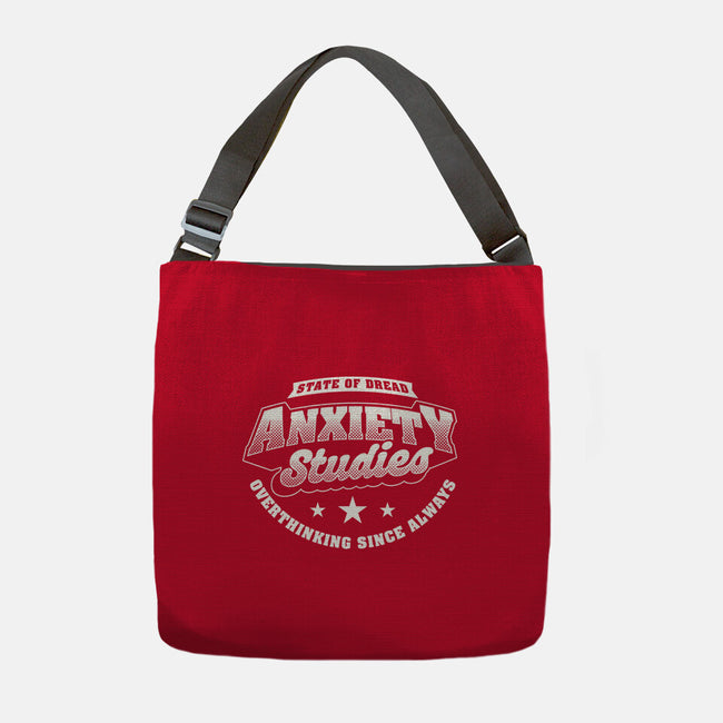 Anxiety Studies University-None-Adjustable Tote-Bag-Studio Mootant