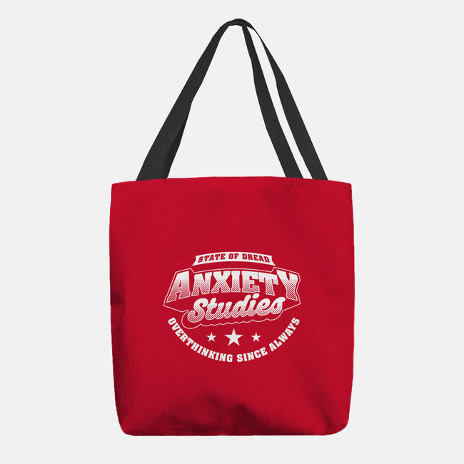 Anxiety Studies University-None-Basic Tote-Bag-Studio Mootant