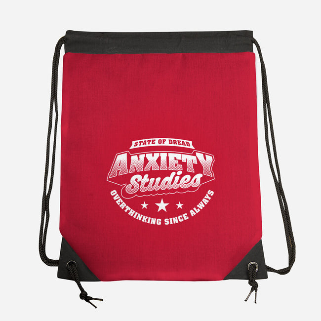 Anxiety Studies University-None-Drawstring-Bag-Studio Mootant