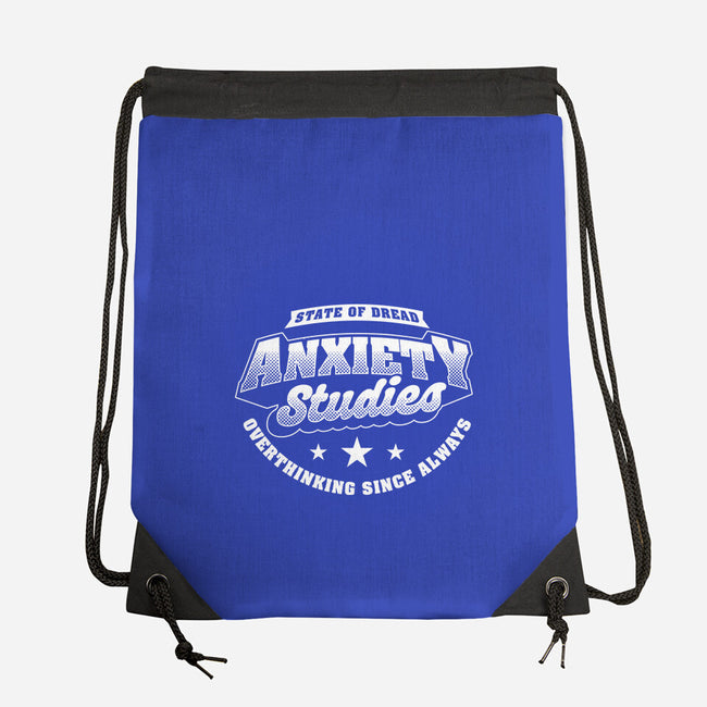 Anxiety Studies University-None-Drawstring-Bag-Studio Mootant