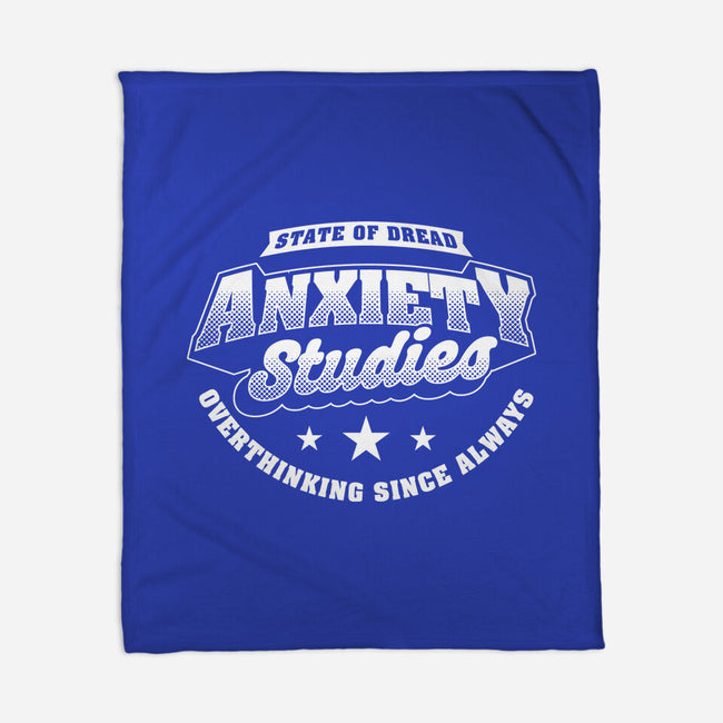 Anxiety Studies University-None-Fleece-Blanket-Studio Mootant