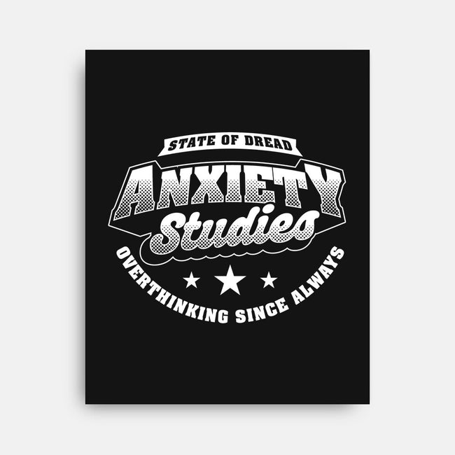 Anxiety Studies University-None-Stretched-Canvas-Studio Mootant