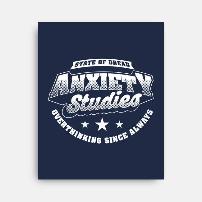 Anxiety Studies University-None-Stretched-Canvas-Studio Mootant