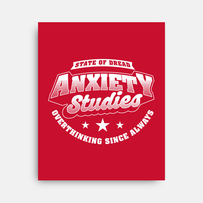 Anxiety Studies University-None-Stretched-Canvas-Studio Mootant