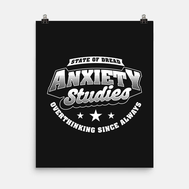Anxiety Studies University-None-Matte-Poster-Studio Mootant
