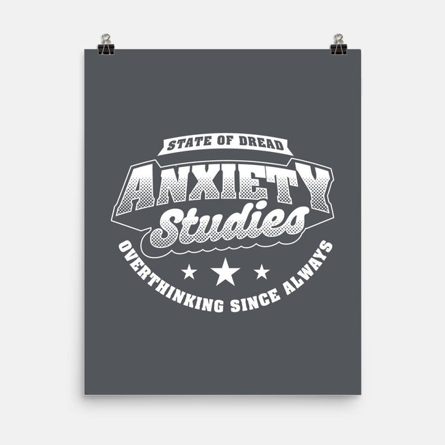 Anxiety Studies University-None-Matte-Poster-Studio Mootant