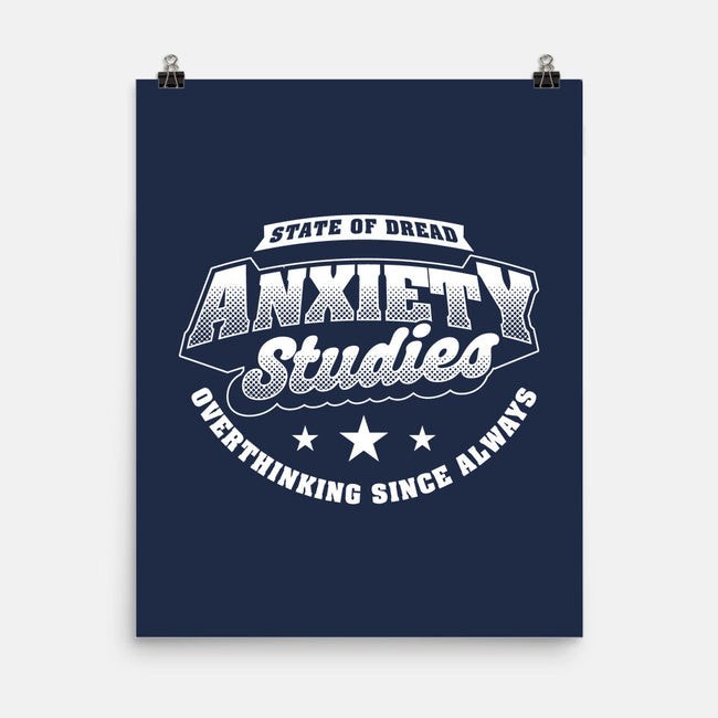 Anxiety Studies University-None-Matte-Poster-Studio Mootant