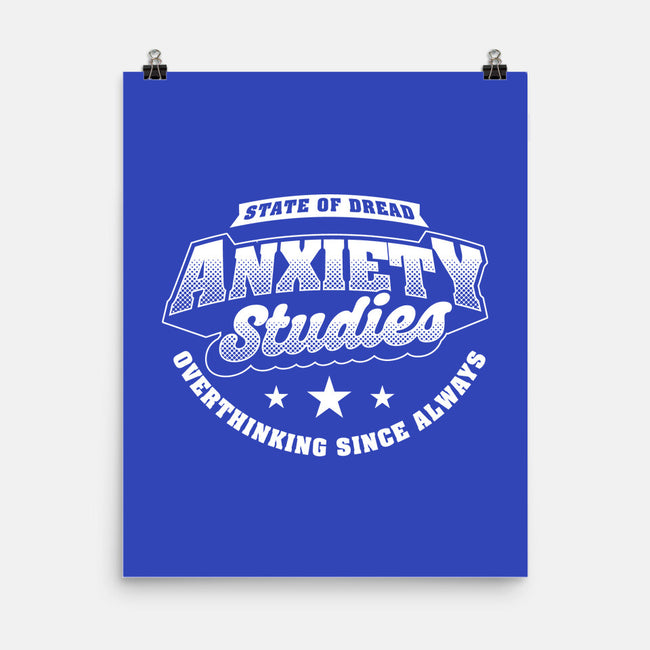 Anxiety Studies University-None-Matte-Poster-Studio Mootant