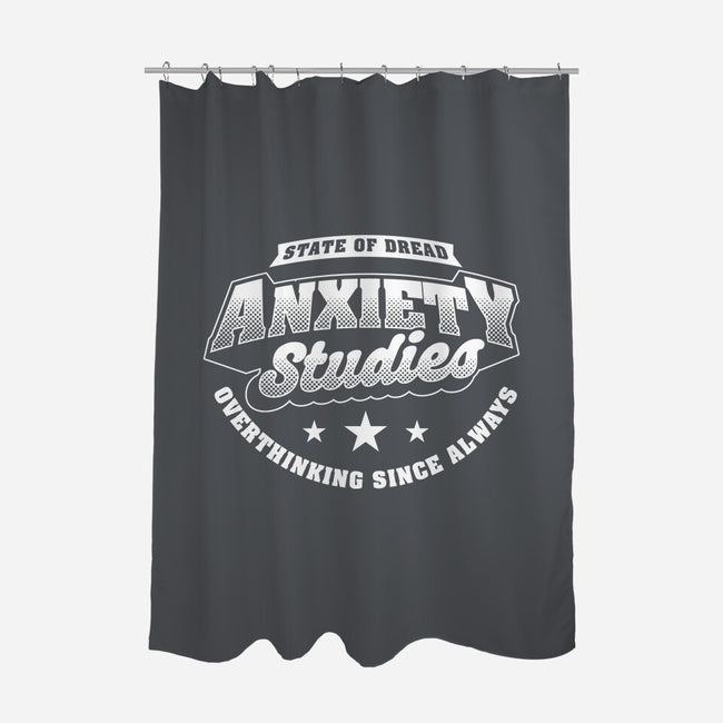Anxiety Studies University-None-Polyester-Shower Curtain-Studio Mootant