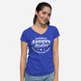Anxiety Studies University-Womens-V-Neck-Tee-Studio Mootant