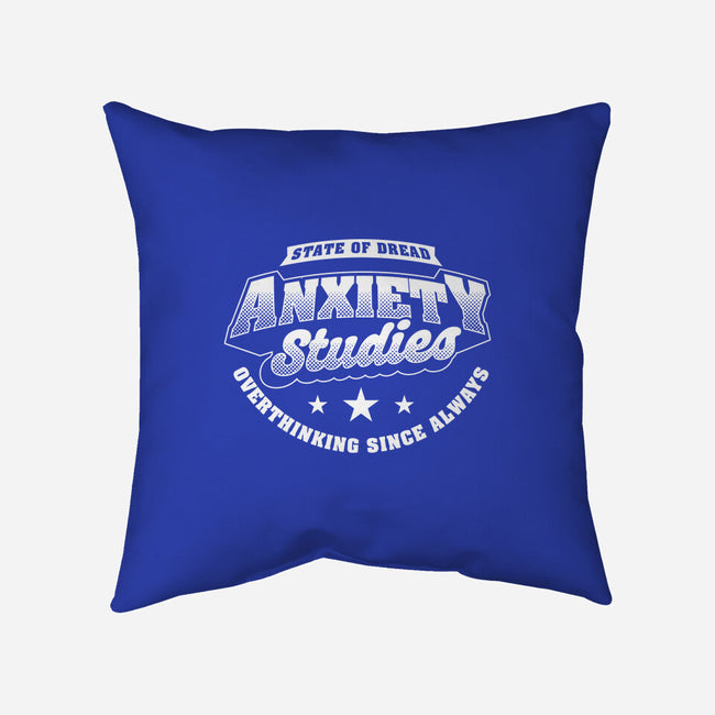 Anxiety Studies University-None-Removable Cover w Insert-Throw Pillow-Studio Mootant