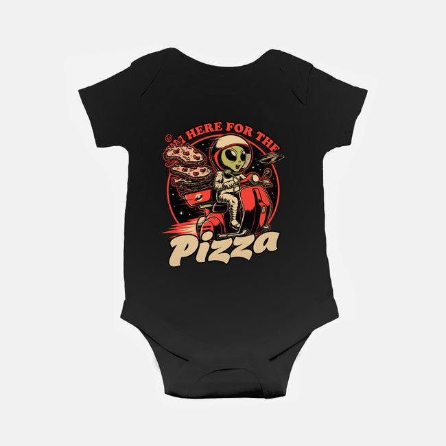 Space Pizza Delivery-Baby-Basic-Onesie-Studio Mootant