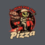 Space Pizza Delivery-Mens-Basic-Tee-Studio Mootant